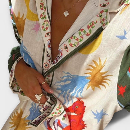 Stella - Elegant Two - Piece Women's Outfit - Luna Hampton