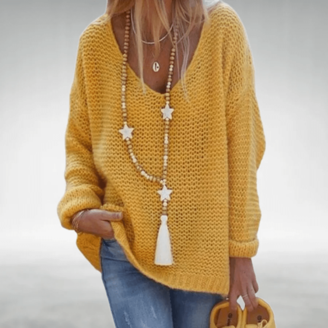 Stephanie | Oversized Knitted Jumper - Ciara & Fiona