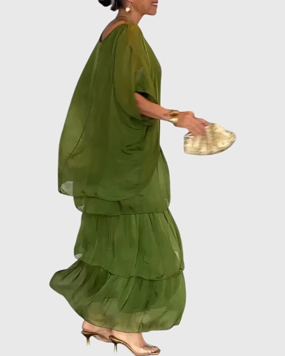 Susan™ | Long and Flowing Elegant Dress - Luna Hampton