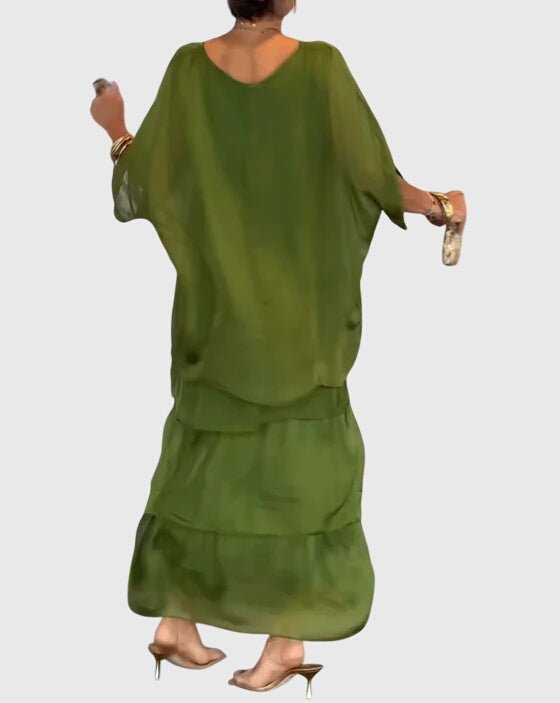 Susan™ | Long and Flowing Elegant Dress - Luna Hampton