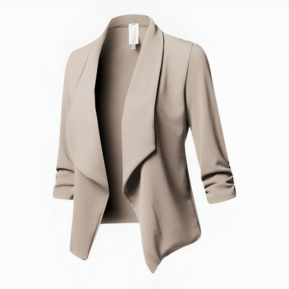 Tasia | Elegant Formal Long Sleeve Blazer - Ciara & Fiona