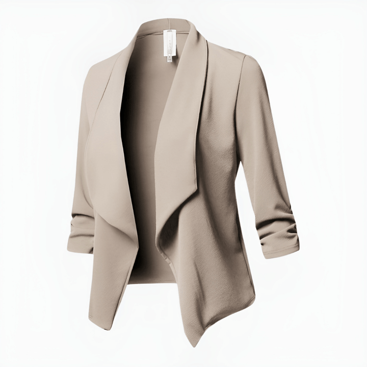 Tasia | Elegant Formal Long Sleeve Blazer - Ciara & Fiona