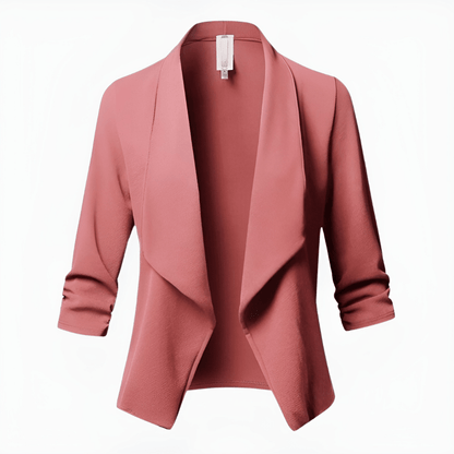 Tasia | Elegant Formal Long Sleeve Blazer - Ciara & Fiona