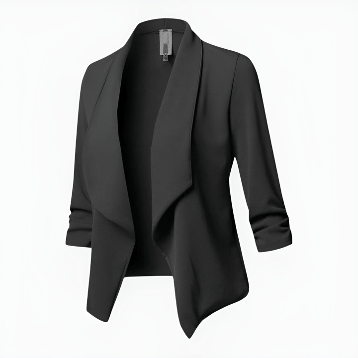 Tasia | Elegant Formal Long Sleeve Blazer - Ciara & Fiona