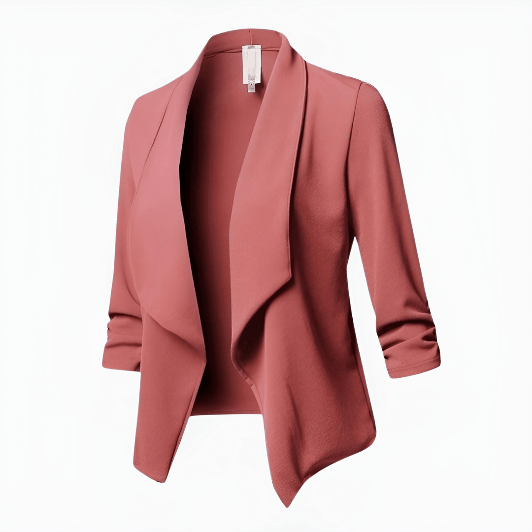 Tasia | Elegant Formal Long Sleeve Blazer - Ciara & Fiona