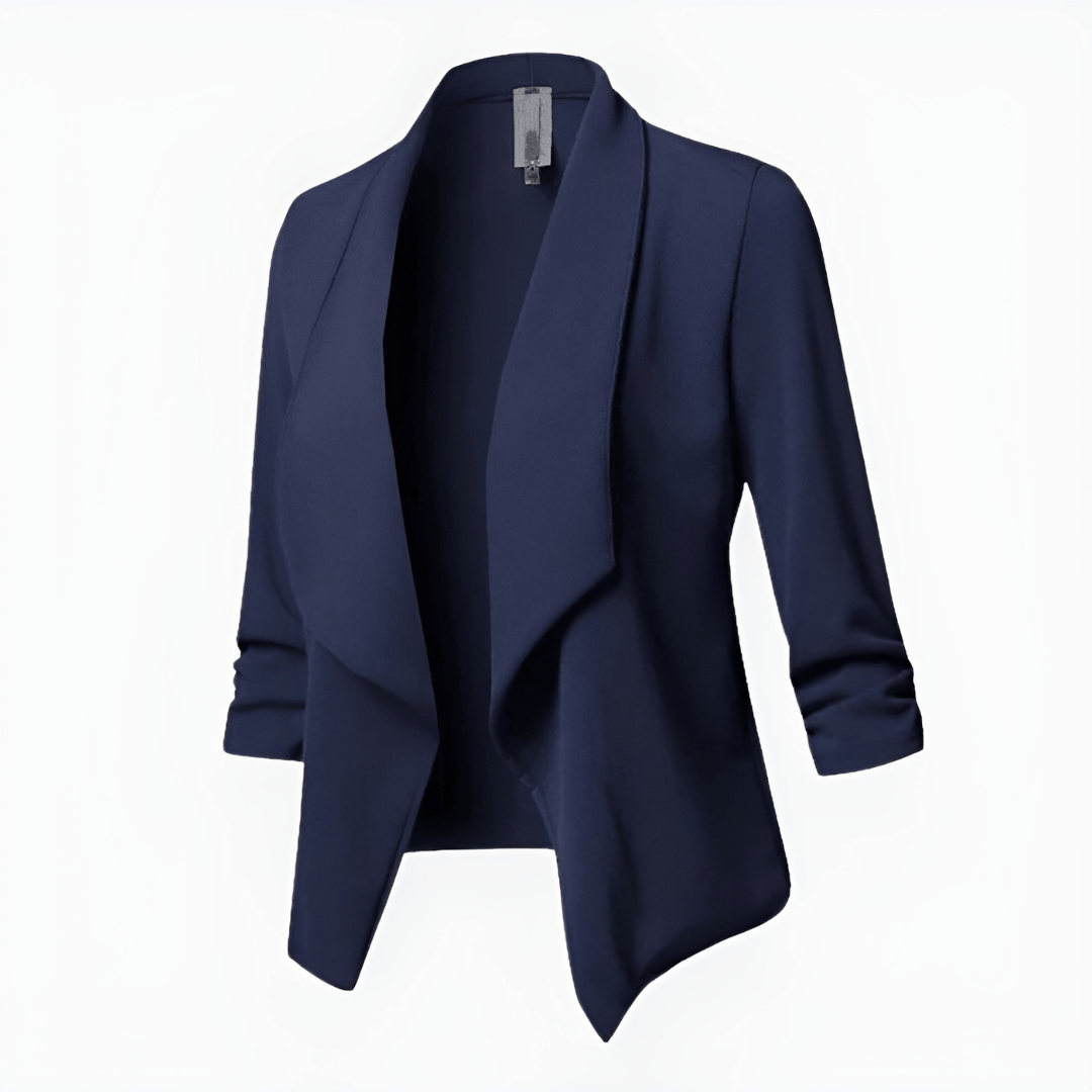 Tasia | Elegant Formal Long Sleeve Blazer - Ciara & Fiona