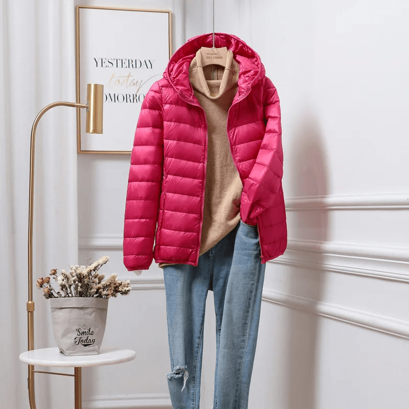 Teresa | Hooded Puffer Jacket - Ciara & Fiona