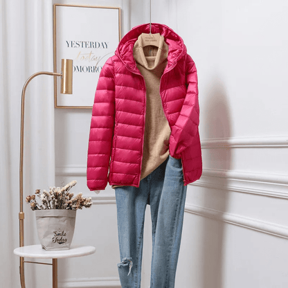 Teresa | Hooded Puffer Jacket - Ciara & Fiona