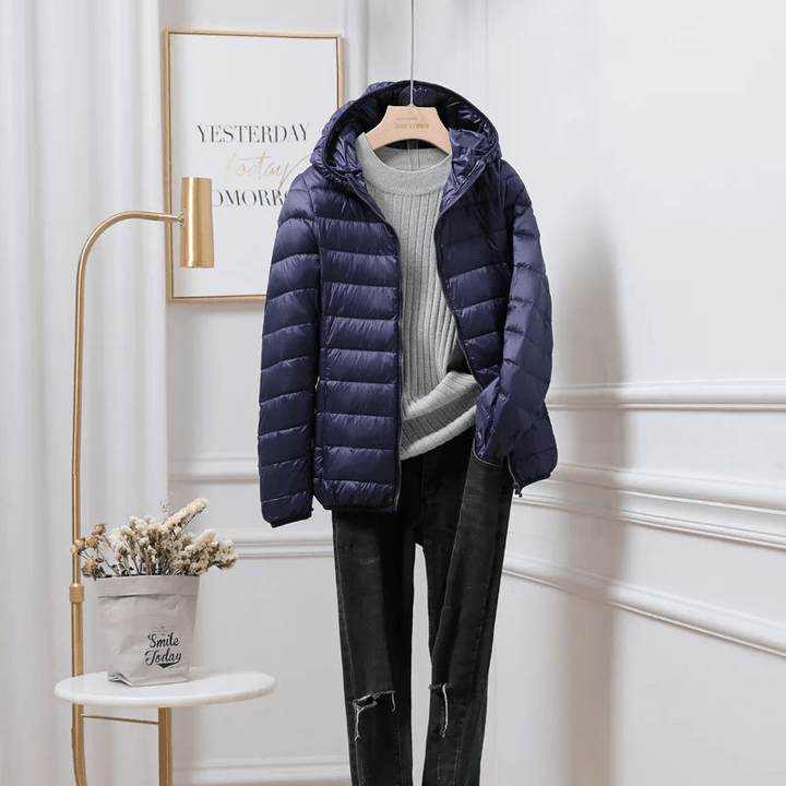 Teresa | Hooded Puffer Jacket - Ciara & Fiona