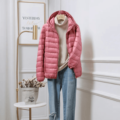 Teresa | Hooded Puffer Jacket - Ciara & Fiona