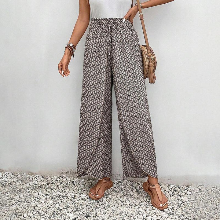 Tessa | Relaxed Wide Leg Trousers - Ciara & Fiona