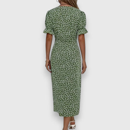 Tessina – Elegant Floral Dress - Luna Hampton