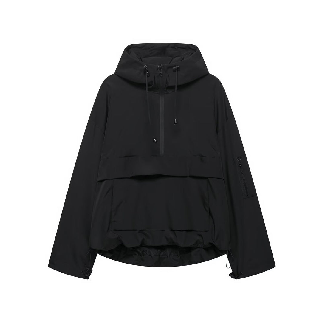 Thalie | Cozy Hooded Three - Proof Jacket - Ciara & Fiona