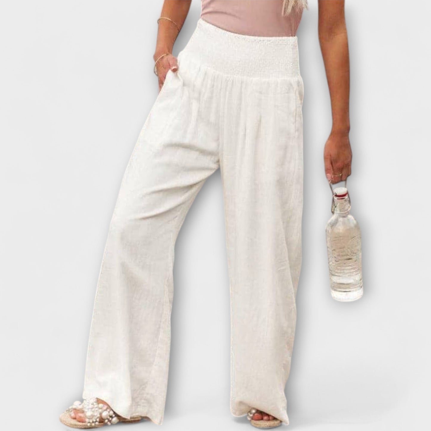 Thearya - Casual Wide Pants - Luna Hampton