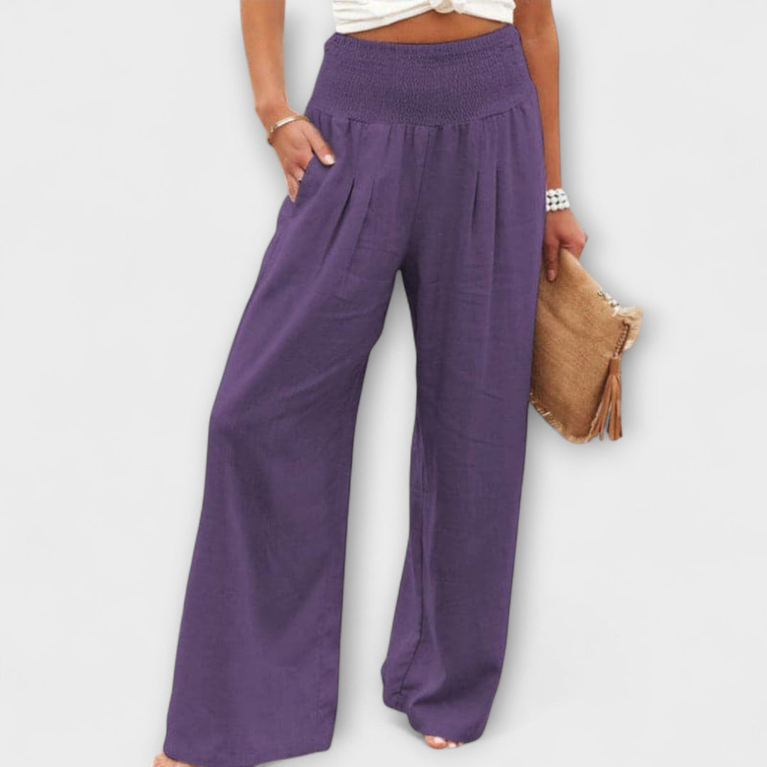 Thearya - Casual Wide Pants - Luna Hampton