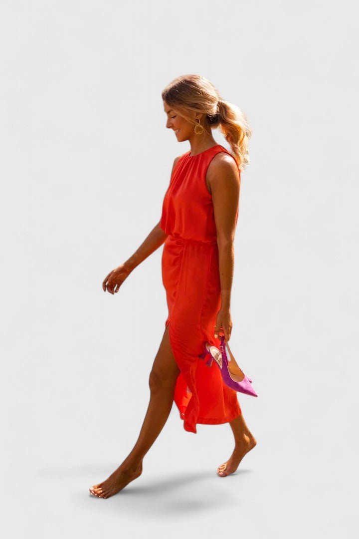 Theonae™ | Comfortable Midi Dress - Luna Hampton