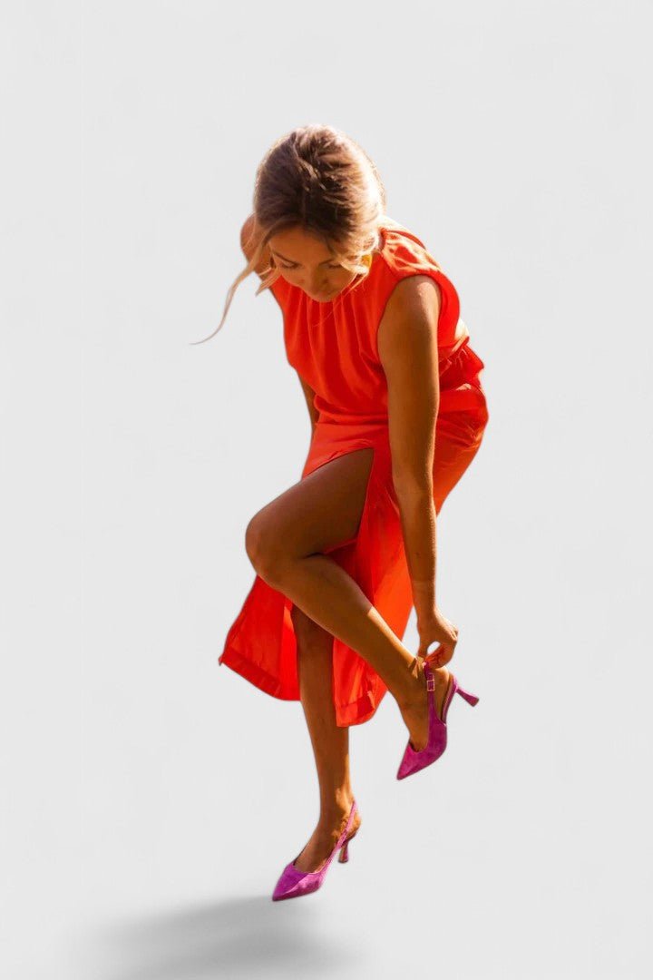 Theonae™ | Comfortable Midi Dress - Luna Hampton