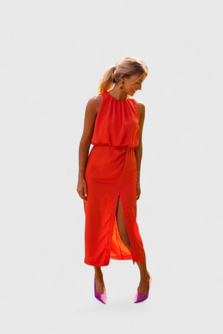 Theonae™ | Comfortable Midi Dress - Luna Hampton