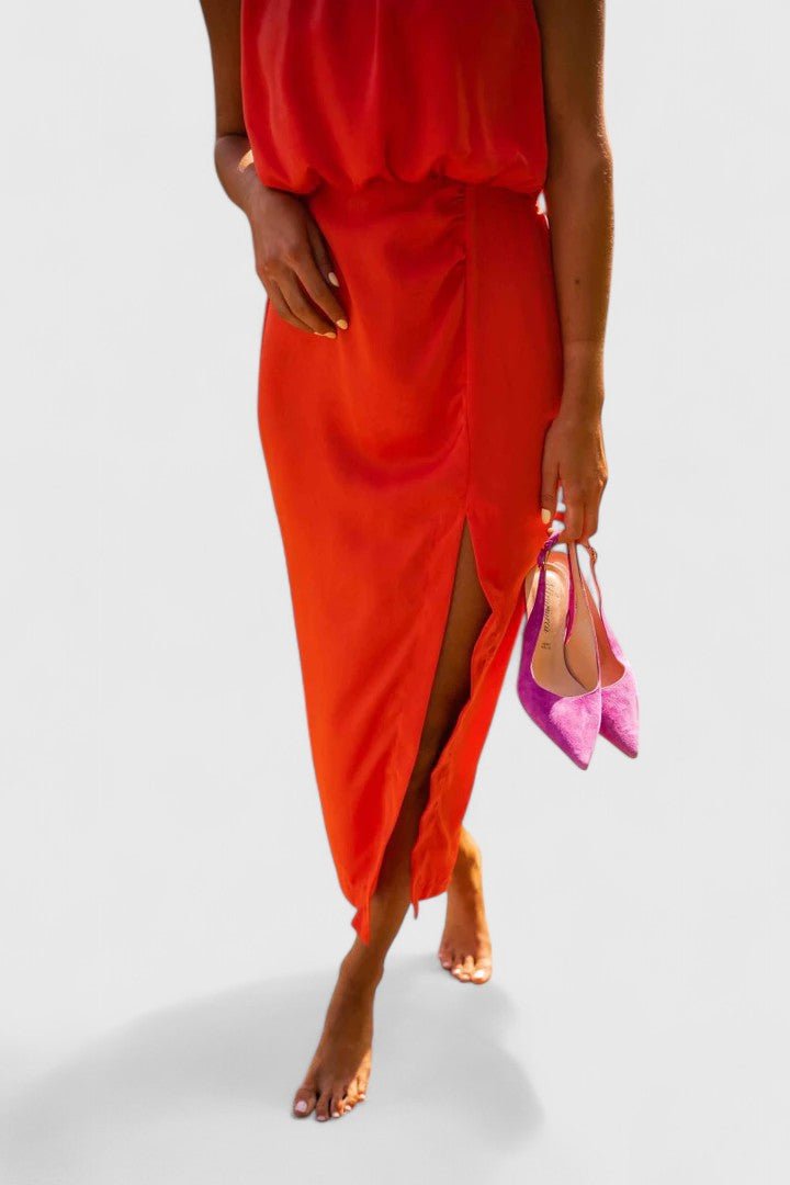 Theonae™ | Comfortable Midi Dress - Luna Hampton