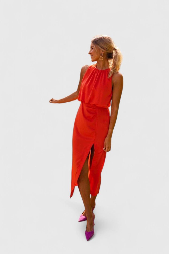 Theonae™ | Comfortable Midi Dress - Luna Hampton