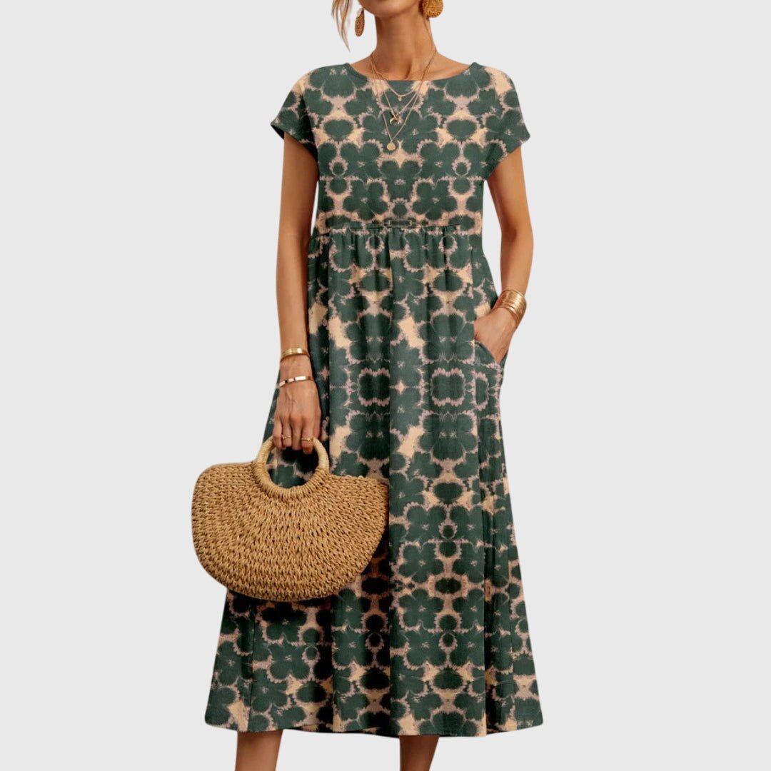 Valencia™ | Chic Floral Dress - Luna Hampton