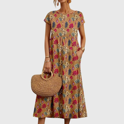 Valencia™ | Chic Floral Dress - Luna Hampton