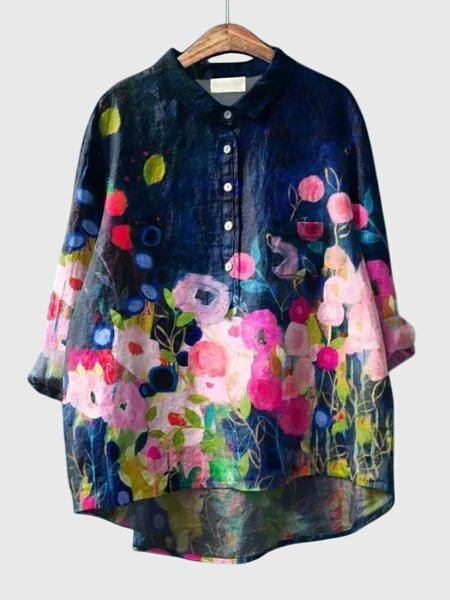 Valeria™ - Floral Print Blouse - Luna Hampton