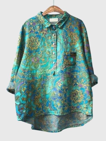 Valeria™ - Floral Print Blouse - Luna Hampton