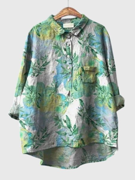 Valeria™ - Floral Print Blouse - Luna Hampton