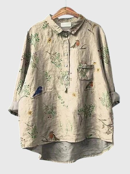 Valeria™ - Floral Print Blouse - Luna Hampton