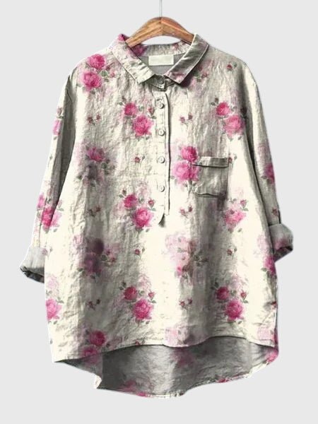 Valeria™ - Floral Print Blouse - Luna Hampton
