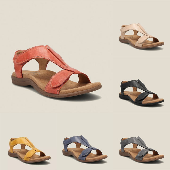 Vianna | Orthopedic Leather Sandals - Ciara & Fiona