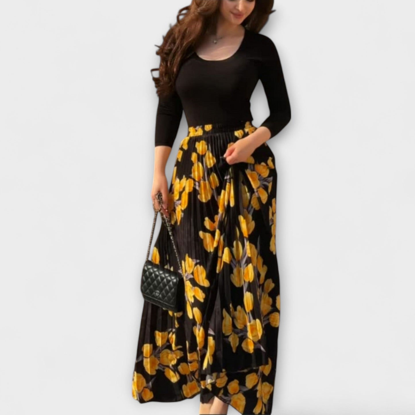 Violette - Pleated Skirt and Top Ensemble - Luna Hampton