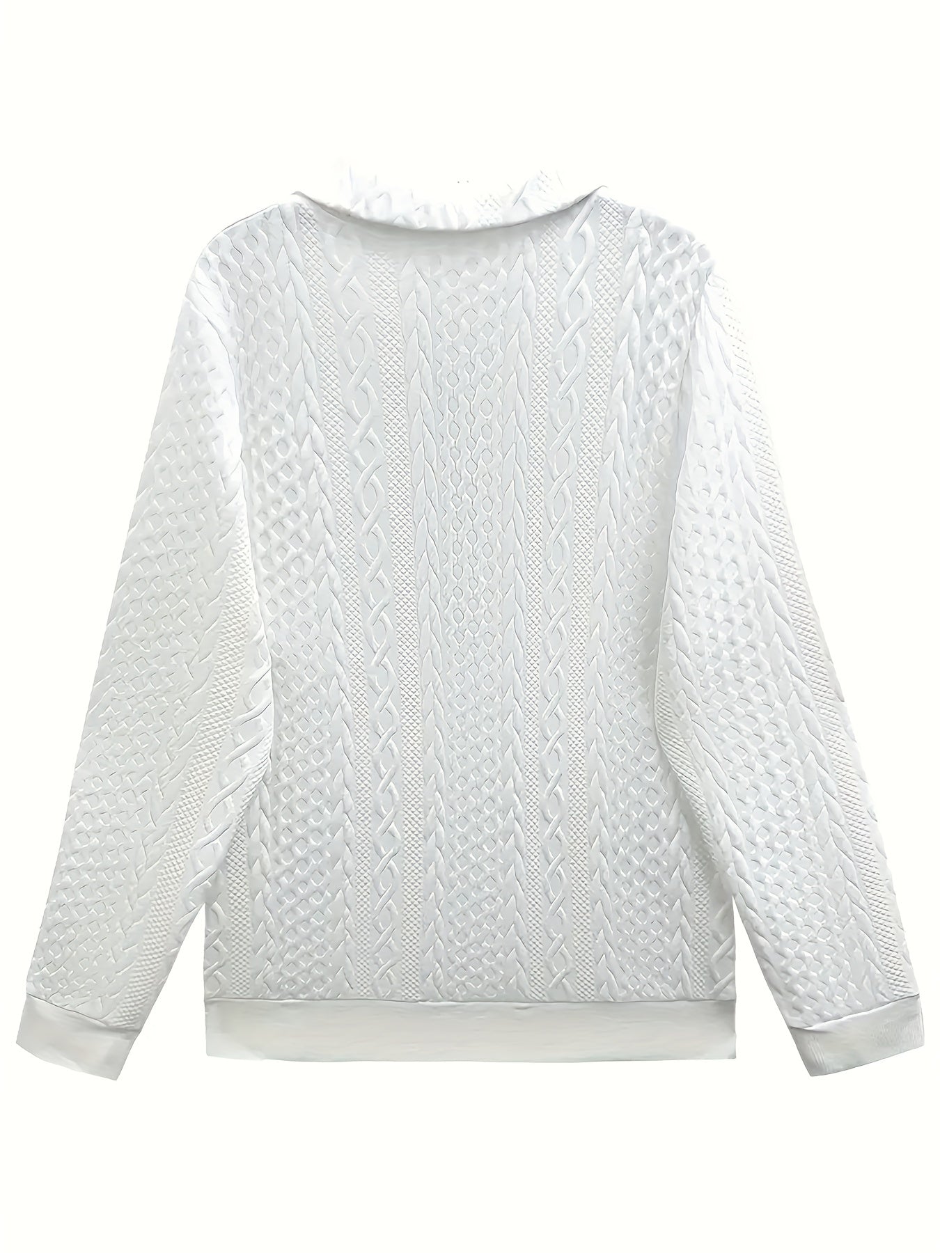 YANNA | Elegant Zip Pocket Sweatshirt - Ciara & Fiona