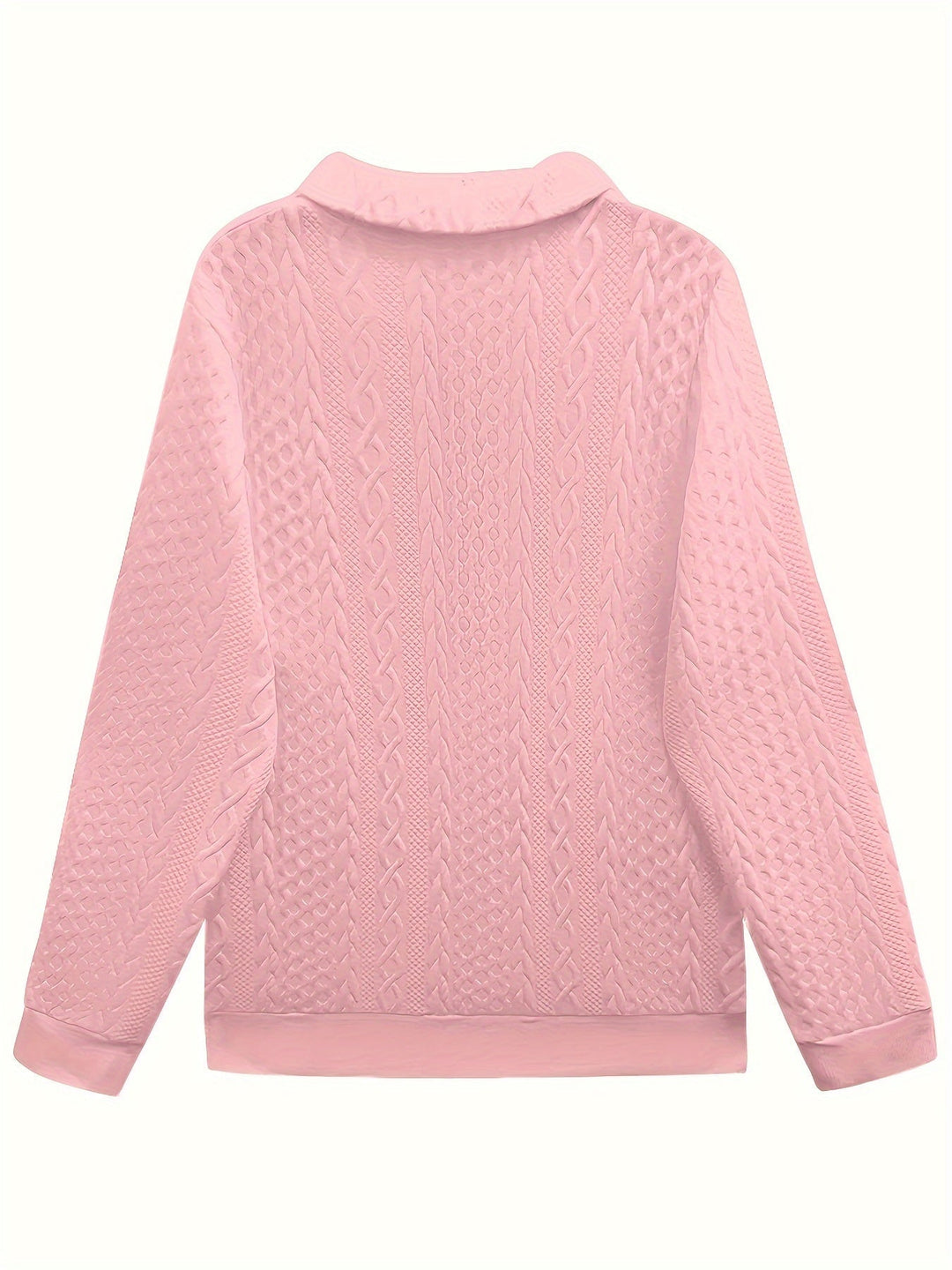 YANNA | Elegant Zip Pocket Sweatshirt - Ciara & Fiona