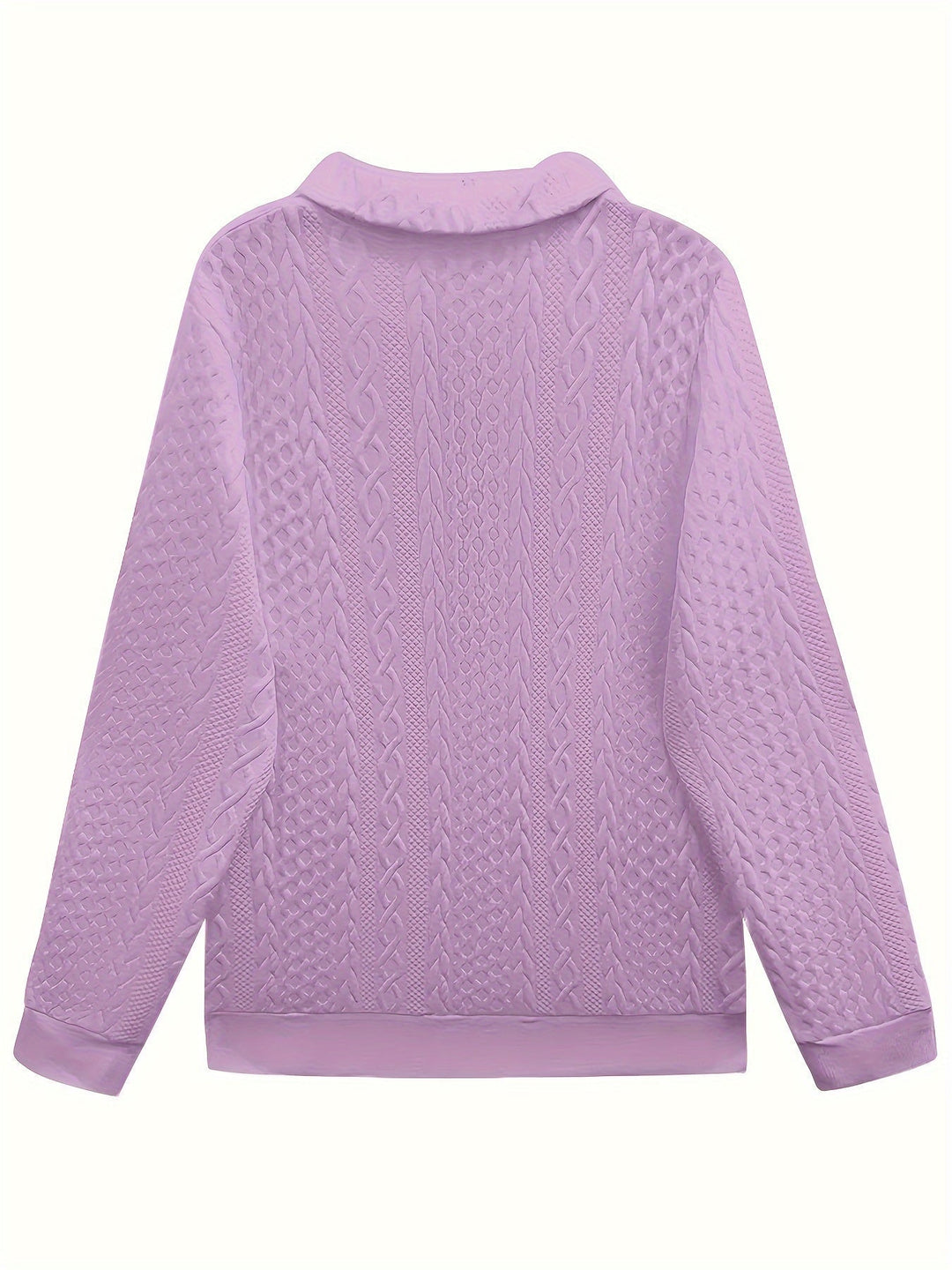 YANNA | Elegant Zip Pocket Sweatshirt - Ciara & Fiona