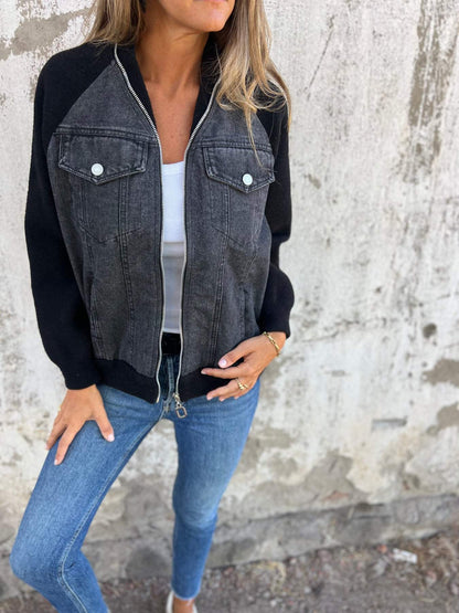 Zaria | Stylish Denim Jacket - Ciara & Fiona