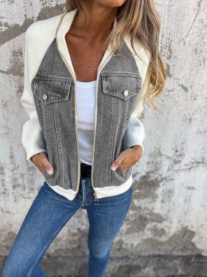 Zaria | Stylish Denim Jacket - Ciara & Fiona