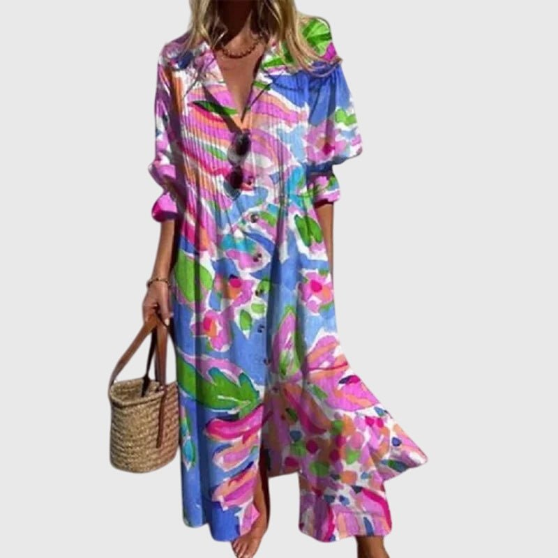 Zariah | Elegant Bohemian Dress - Luna Hampton