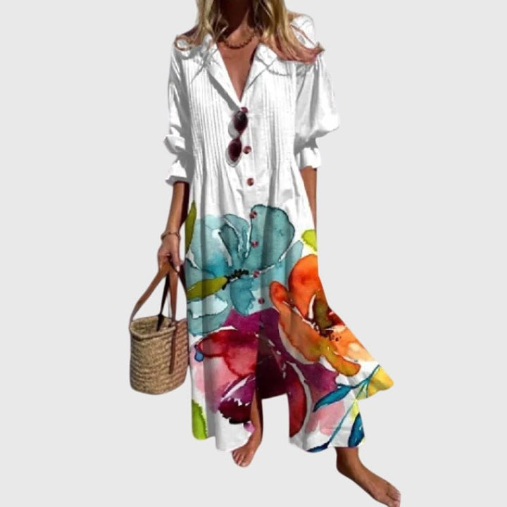 Zariah | Elegant Bohemian Dress - Luna Hampton