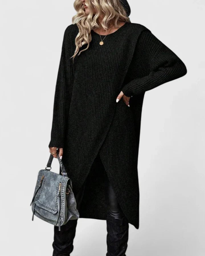 Zarymelle | Elegant Sweater Dress - Luna Hampton