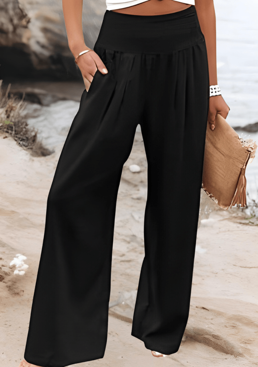 Zayrah | Beach Wide Leg Pants - Ciara & Fiona