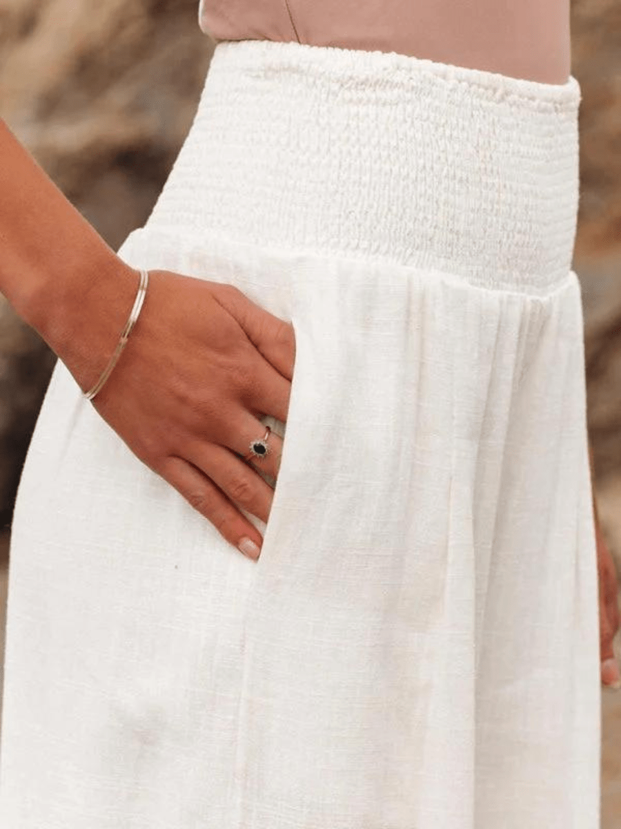 Zayrah | Beach Wide Leg Pants - Ciara & Fiona