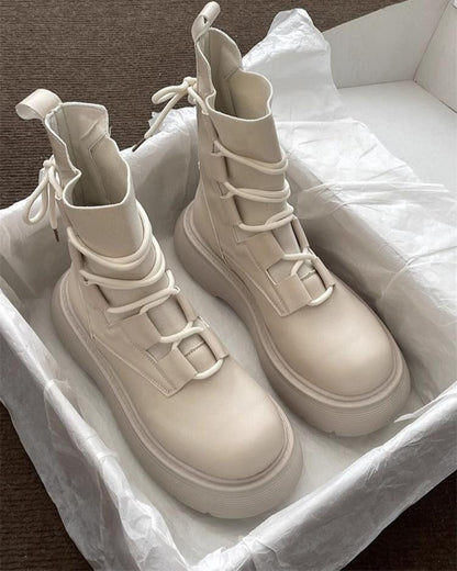 Zella | Chunky Winter Boots - Ciara & Fiona