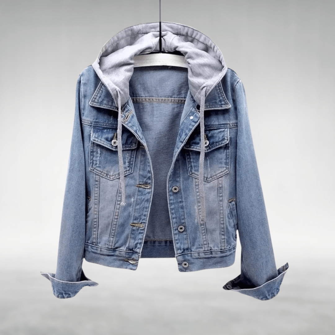 Zelle | Denim Hoodie - Ciara & Fiona