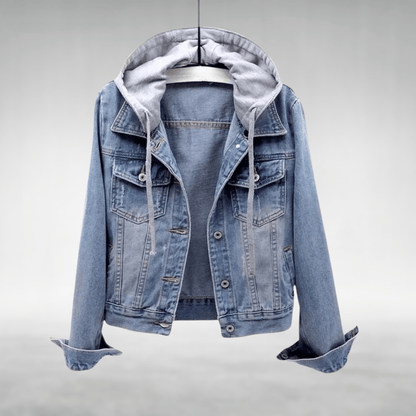Zelle | Denim Hoodie - Ciara & Fiona
