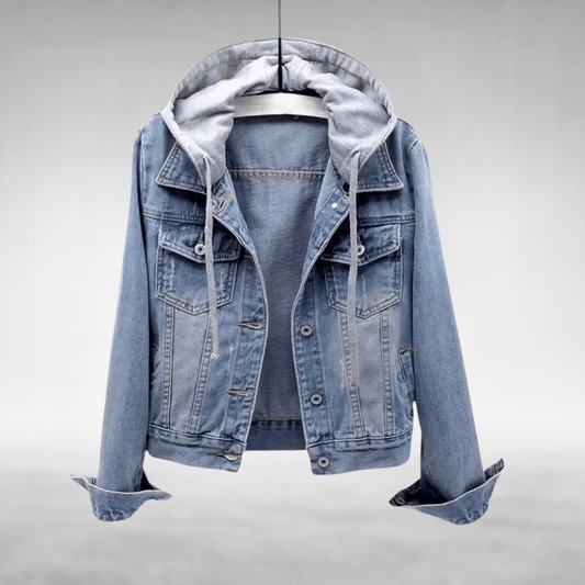 Zelle | Denim Hoodie - Ciara & Fiona